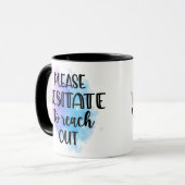 Tasse des Kaffees: Funny Office Quote Sublimation  (Vorderseite Links)