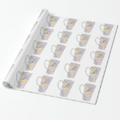 Tasse des Kaffees Geschenkpapier (Ungerollt)