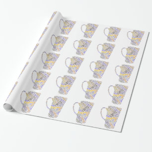 Tasse des Kaffees Geschenkpapier