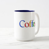 Tasse des Kaffees (Google-Logo) (VorderseiteRechts)