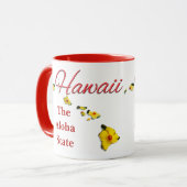 Tasse des Kaffees - HAWAII (Vorderseite Links)