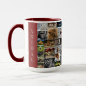 Tasse des Kaffees in meinem Tierreich (Links)