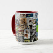Tasse des Kaffees in meinem Tierreich (Vorderseite Links)
