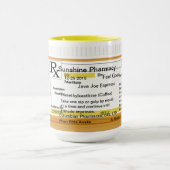 Tasse des Kaffees individuell einstellbare Verschr (Zentrum)