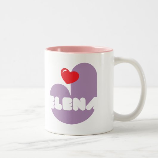 Tasse des Kaffees Loves Jelena (Rechts)