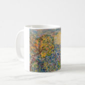 Tasse des Kaffees mit Bäumen (Vorderseite Links)
