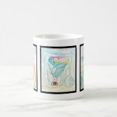 Tasse des Kaffees mit Kinderbildern Art 3 (Mittel)