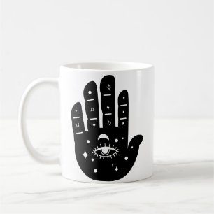 Tasse des Kaffees - mystisch, übernatürlich
