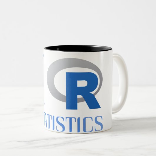 Tasse des Kaffees oder des Tees von I love R (VorderseiteRechts)