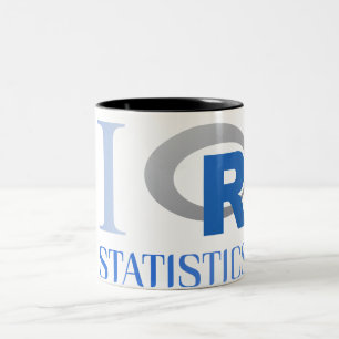 Tasse des Kaffees oder des Tees von I love R