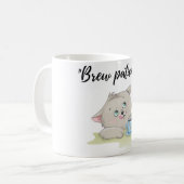 "Tasse des Kaffees: Perfekt für jeden Brew" Kaffeetasse (Vorderseite Links)