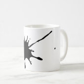 Tasse des Kaffees - Platsch (VorderseiteRechts)