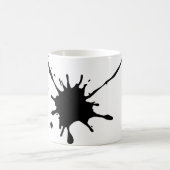 Tasse des Kaffees - Platsch (Mittel)