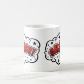 Tasse des Kaffees - Pop Art Smash (Mittel)