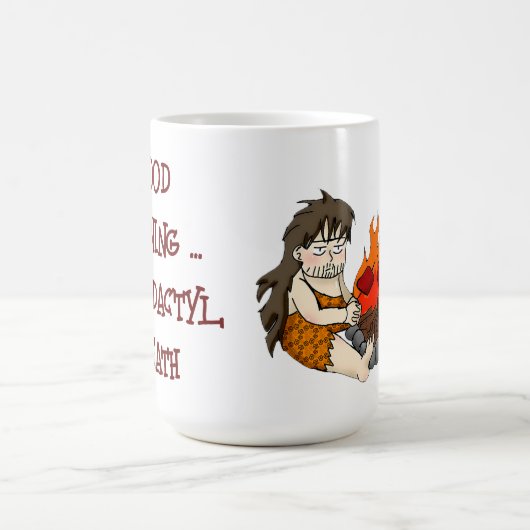 Tasse des Kaffees (Pterodactylatus) (Mittel)