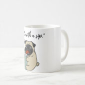 "Tasse des Kaffees: Schüren Sie Ihre Fantasie" Kaffeetasse (VorderseiteRechts)