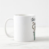 "Tasse des Kaffees: Schüren Sie Ihre Fantasie" Kaffeetasse (Links)