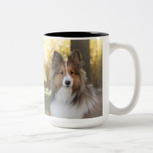 Tasse des Kaffees - Sheltie