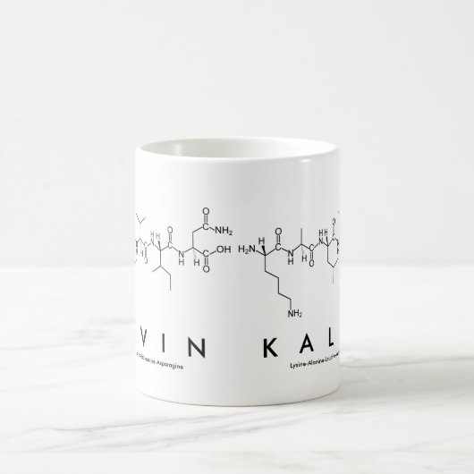 Tasse des Kalvin-Peptids (Mittel)