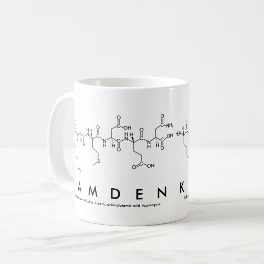 Tasse des Kamden-Peptids (Vorderseite Links)