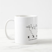 Tasse des Kamelia-Peptids (Links)