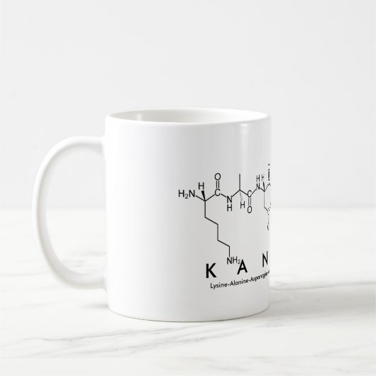 Tasse des Kandace-Peptids (Links)
