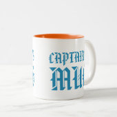 Tasse des Kapitäns | Fun Spaß Slogan Kinder Tasse (VorderseiteRechts)
