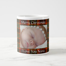 Tasse des Karierten Fotos