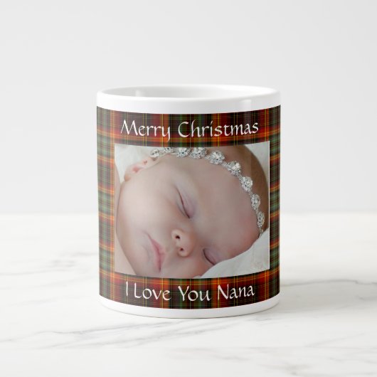 Tasse des Karierten Fotos (Vorderseite)