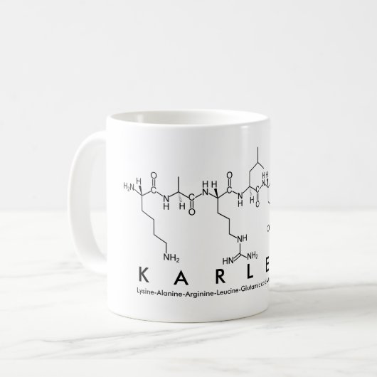 Tasse des Karlene-Peptids (Vorderseite Links)