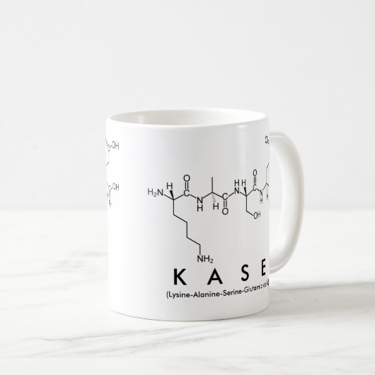 Tasse des Kase-Peptids (VorderseiteRechts)
