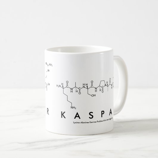 Tasse des Kaspar-Peptids (VorderseiteRechts)