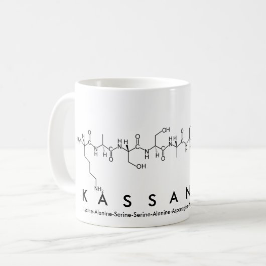 Tasse des Kassandra-Peptids (Vorderseite Links)