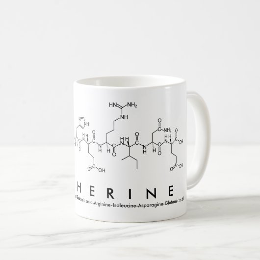 Tasse des Katherine-Peptids (VorderseiteRechts)