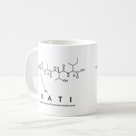Tasse des Kati-Peptids (Vorderseite Links)