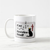 Tasse des Katzendienstes (Links)