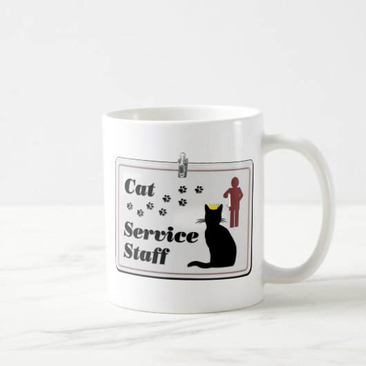 Tasse des Katzendienstes (Rechts)