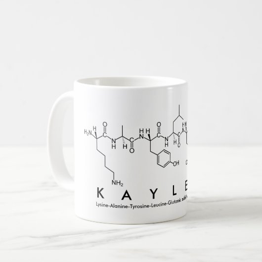 Tasse des Kaylene-Peptids (Vorderseite Links)
