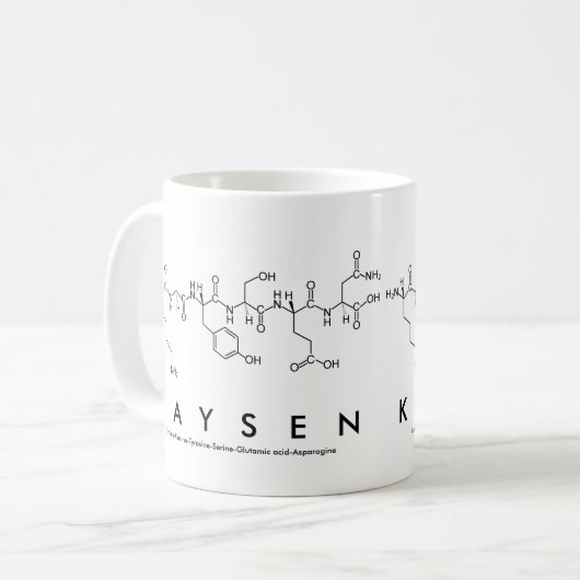 Tasse des Kaysen Peptids (Vorderseite Links)