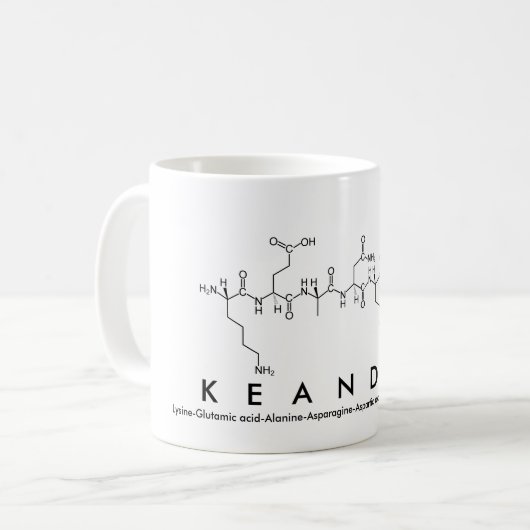 Tasse des Keandre-Peptids (Vorderseite Links)