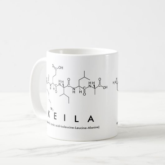 Tasse des Keila-Peptids (Vorderseite Links)