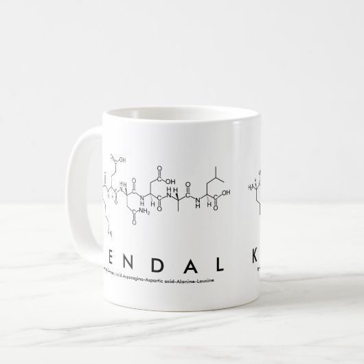 Tasse des Kendal-Peptids (Vorderseite Links)