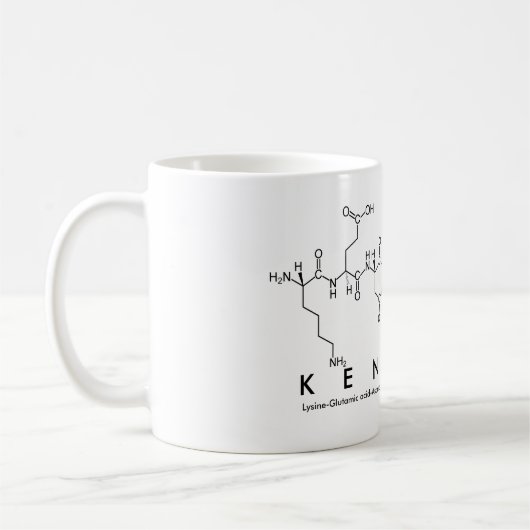 Tasse des Kendall-Peptids (Links)