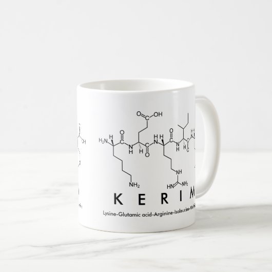 Tasse des Kerim-Peptids (VorderseiteRechts)