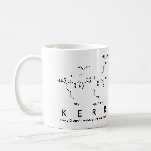 Tasse des Kerr-Peptids (Links)