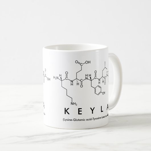 Tasse des Keyla-Peptids (VorderseiteRechts)