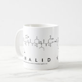 Tasse des Khalid-Peptids (Vorderseite Links)