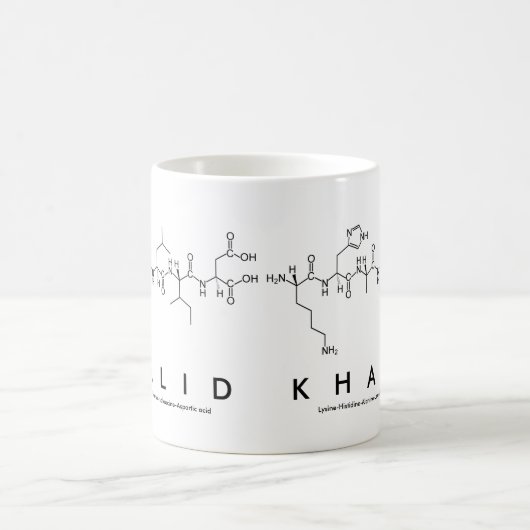 Tasse des Khalid-Peptids (Mittel)