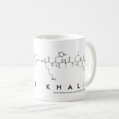 Tasse des Khalil-Peptids (VorderseiteRechts)