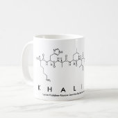 Tasse des Khalilah-Peptids (Vorderseite Links)